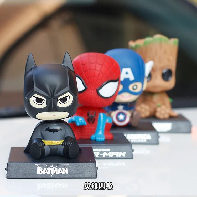 Figuras Bobblehead de Marvel – Colección de Superhéroes con Cabeza Móvil - DetailXcar #coches# ##product_detailxcar# #shop_detailxcar# #deadpool# #pantalla# #carplay#